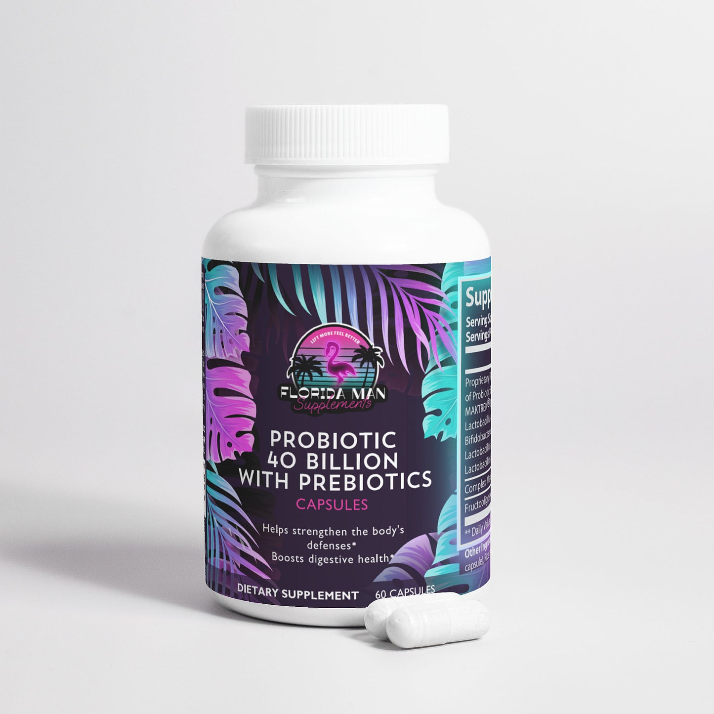 Probiotic 40 Billion with Prebiotics