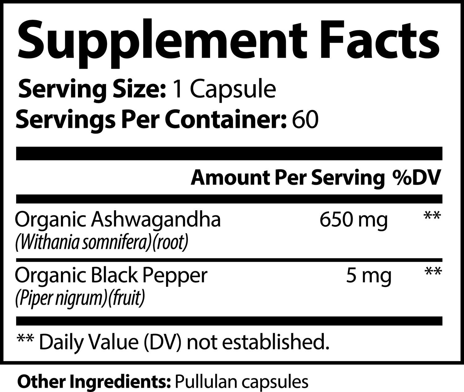 Mojo Ashwagandha